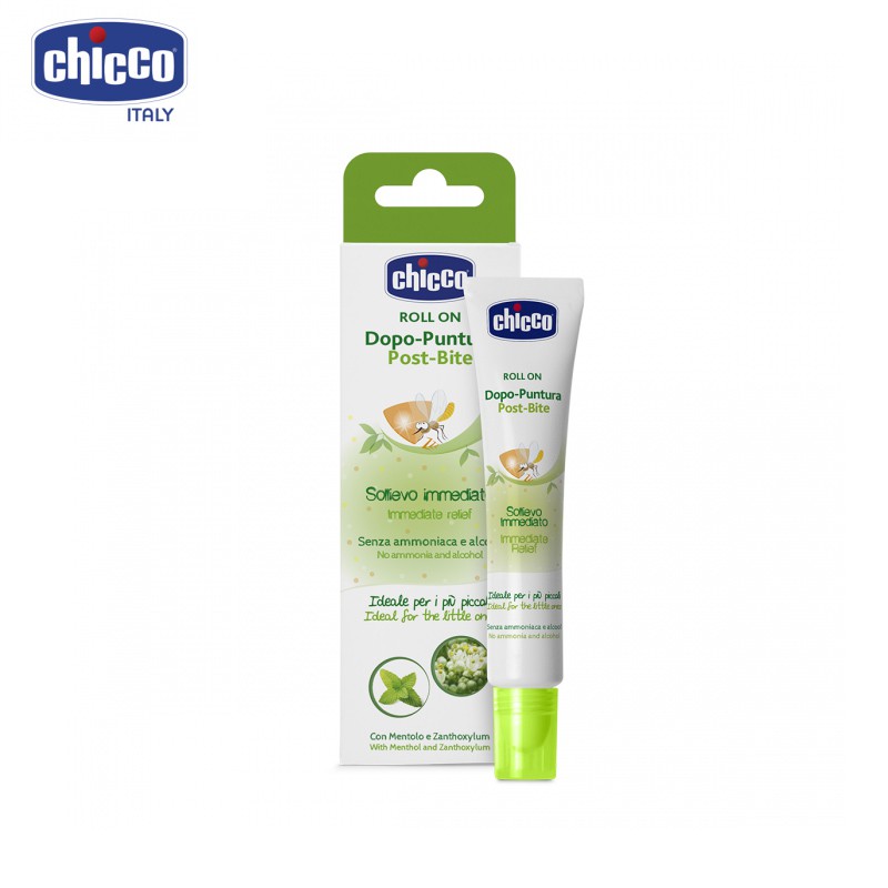 Lăn Giảm Vết Muỗi Đốt, Côn Trùng Cắn Chiết Xuất Thiên Nhiên Chicco Ý 10ml