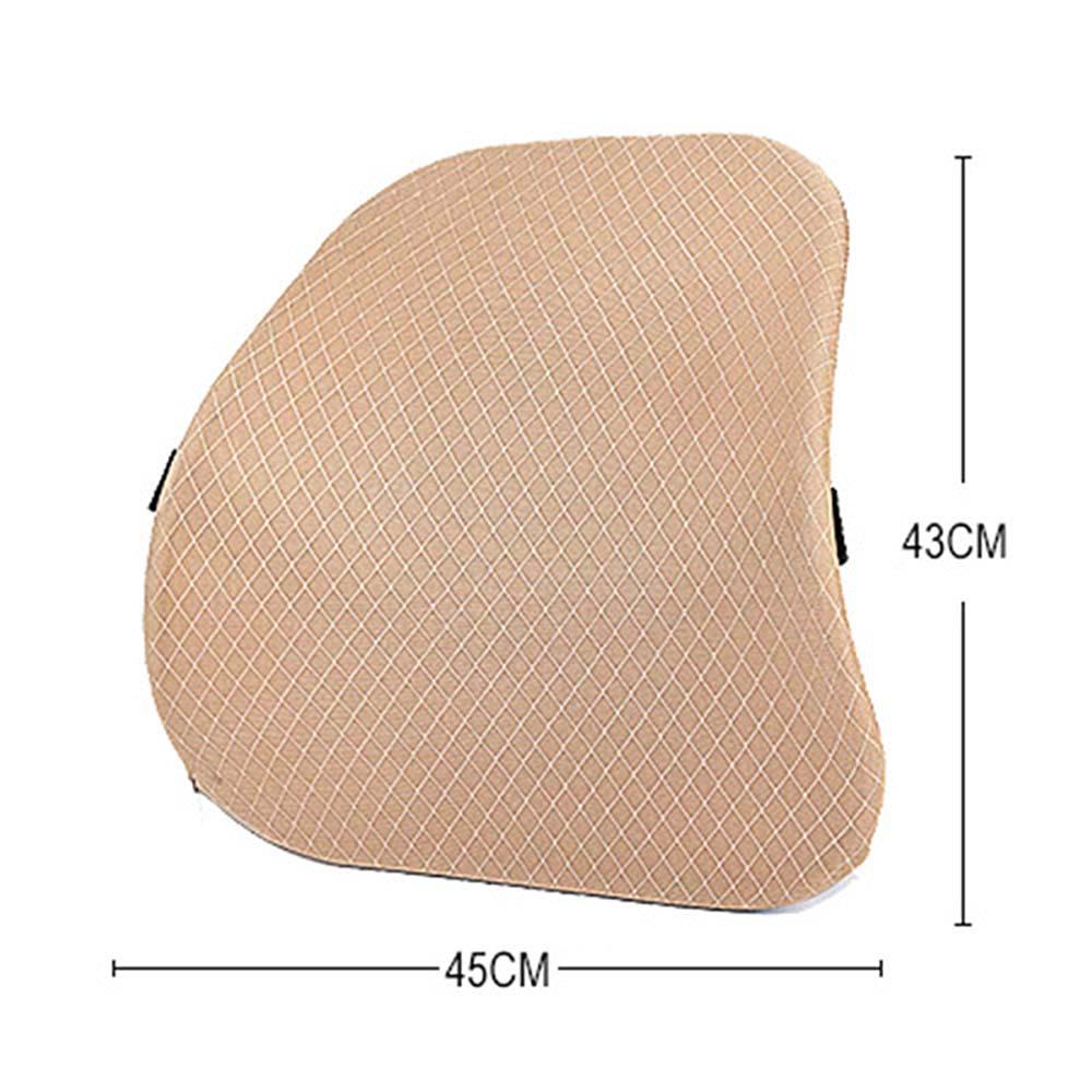 Gối Tựa Lưng Giảm Đau Chăm Sóc Sức Khỏe Tiện Dụng Cho Xe Hơi / Văn Phòng