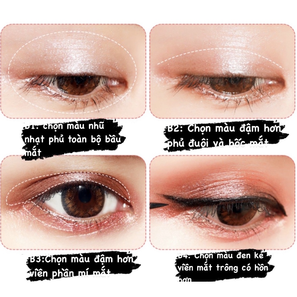 Set makeup chuyên nghiệp 40 ô phấn kèm dụng cụ | BigBuy360 - bigbuy360.vn