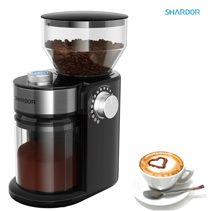 Máy xay, nghiền cà phê Shardor CG835B,công suất 150W, Electric Burr Coffee Grinder