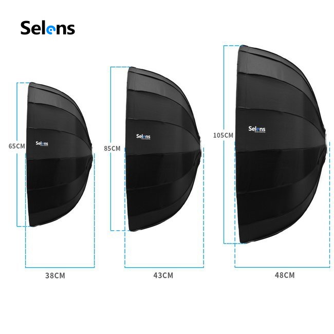 Dù che nắng SELENS chụp ảnh chuyên nghiệp 65 / 85 / 105CM