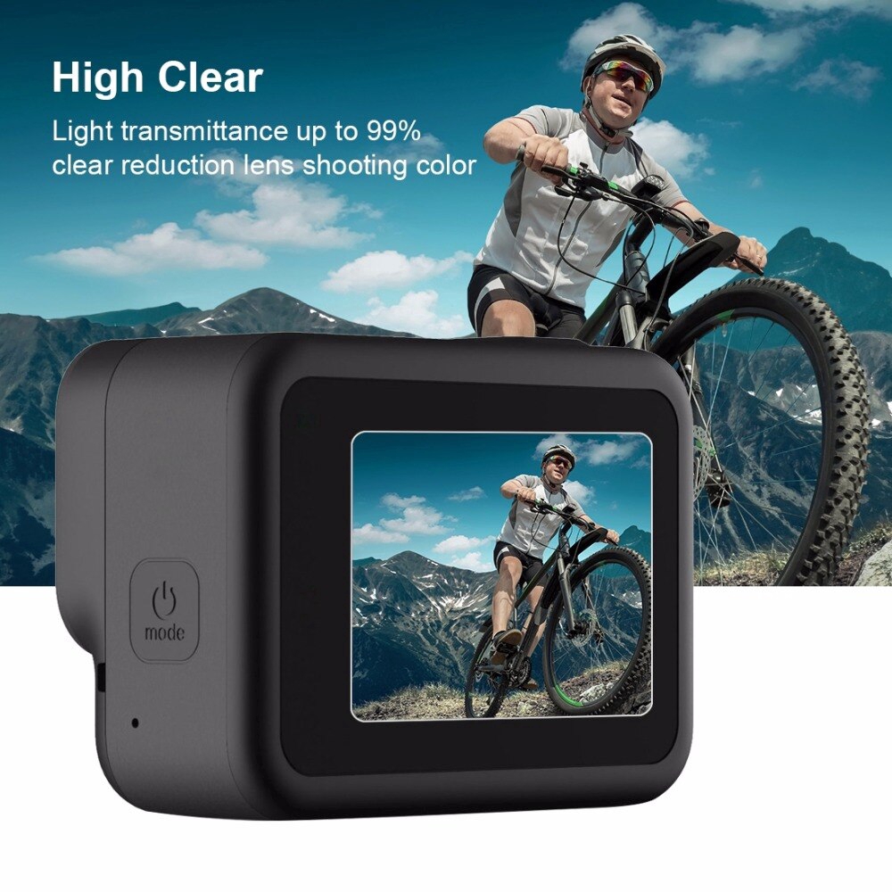 Set 2 Kính Cường Lực Bảo Vệ Màn Hình Cho Máy Ảnh Gopro Hero 7/8