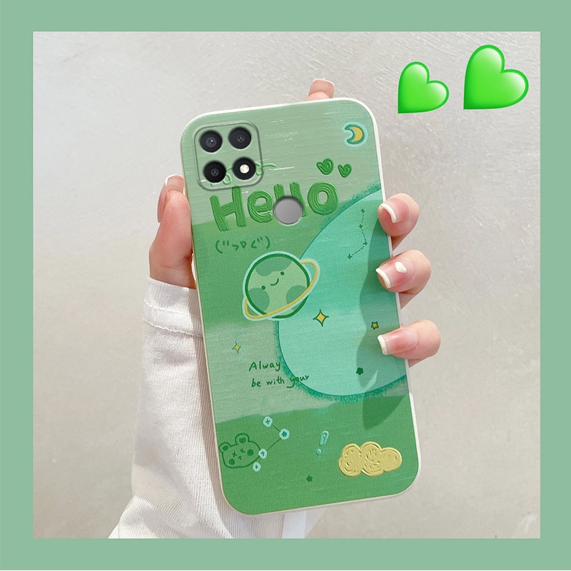 ốp lưng OPPO A15 Ốp Lưng Silicone Chống Sốc Họa Tiết Hoạt Hình Ốp OPPO A15 A15S