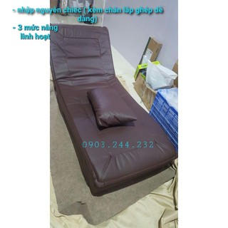 Ghế lười nằm thư giãn, nằm đọc sách, ngủ, ghế sofa bọc da cao cấp, nội thất đặt phòng khách, phòng ngủ