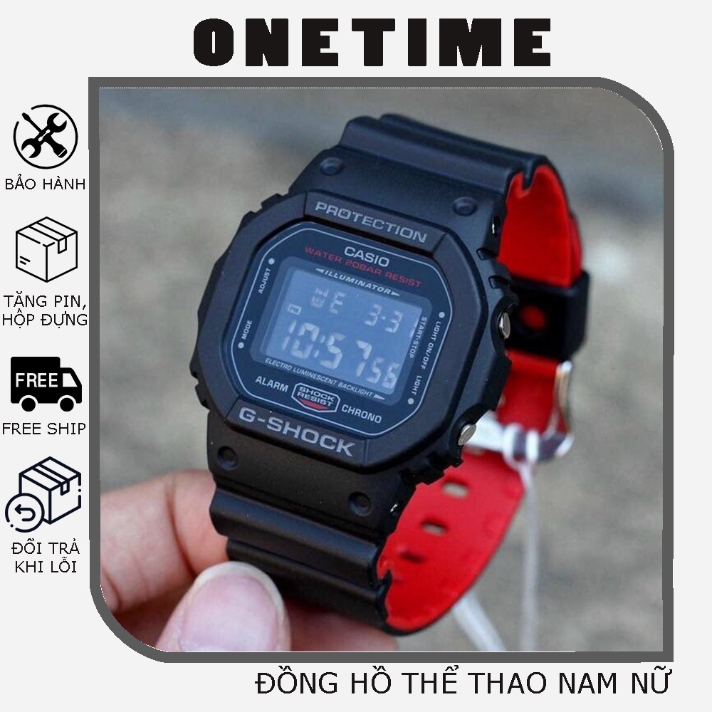 Đồng hồ thể thao nam CASIO G-Shock Dw5600 (1:1) chống va đập, chống sốc, đèn LED cực đẹp