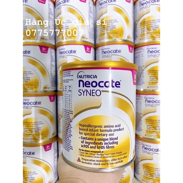 Sữa Neocate Syneo Úc. Date 2/2025. Hàng Air.