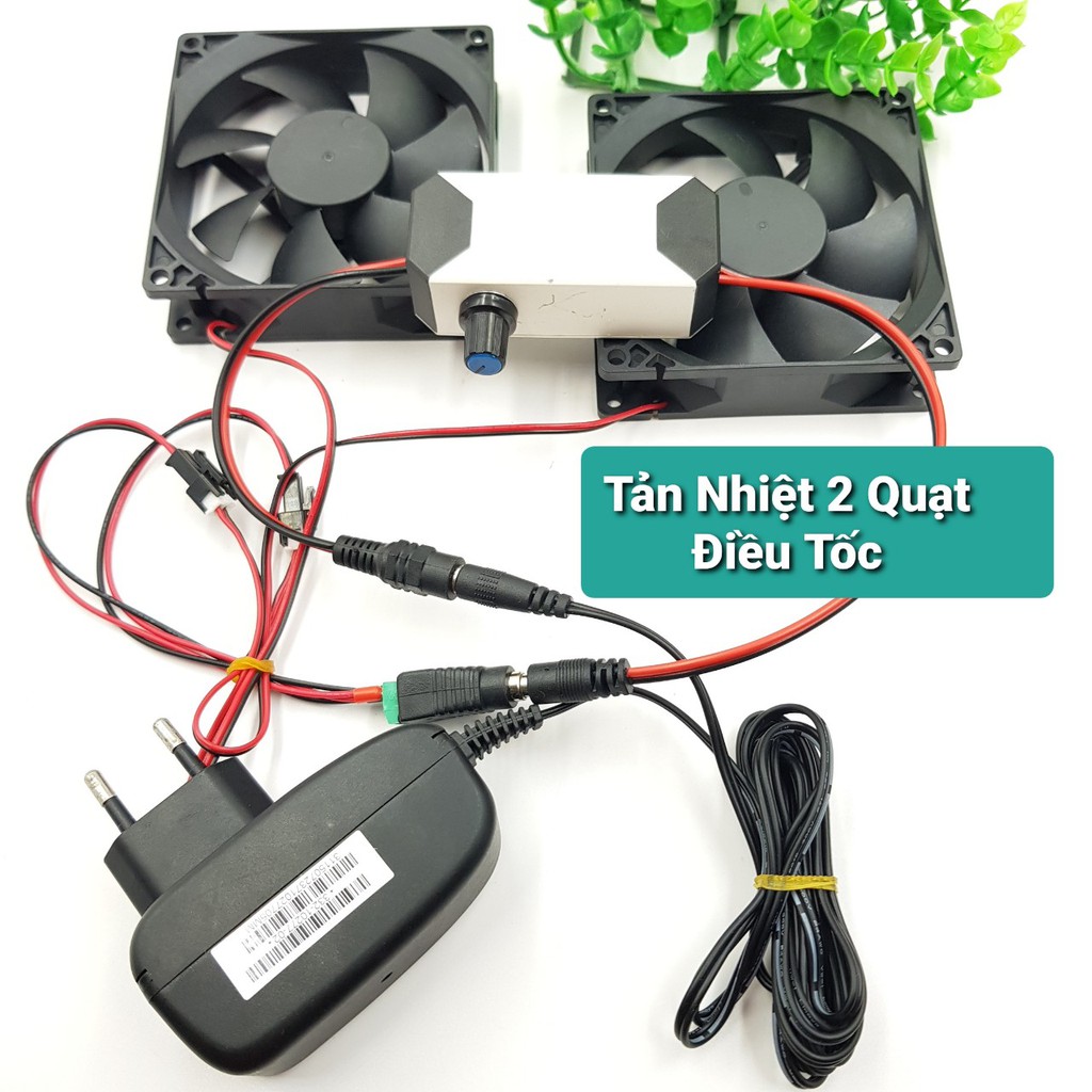 Bộ Quạt Tản Nhiệt 12V 9CM 2800-3000RPM❤️Bộ Tản Nhiệt Máy Tính Wifi Thủy Sinh❤️Quạt Hút Mùi Tiện Dụng