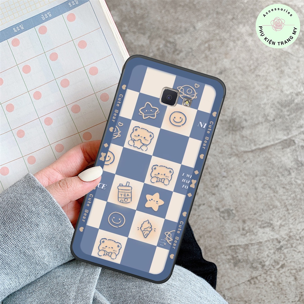 Ốp lưng Samsung J5 Prime/ J7 Prime/ J4 Plus/J4+ họa tiết trái tim, gấu, vịt vàng dễ thương