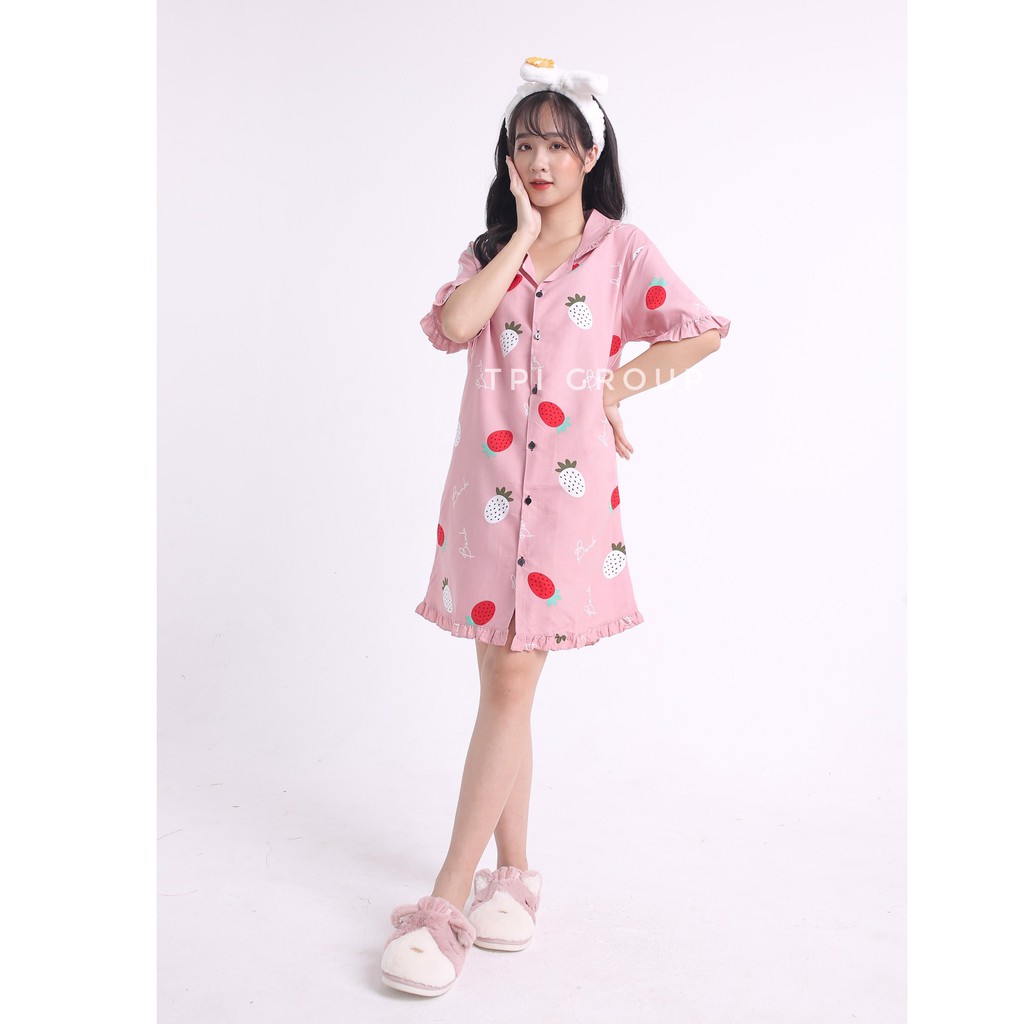 Váy ngủ pijama kate Thái siêu cute | BigBuy360 - bigbuy360.vn