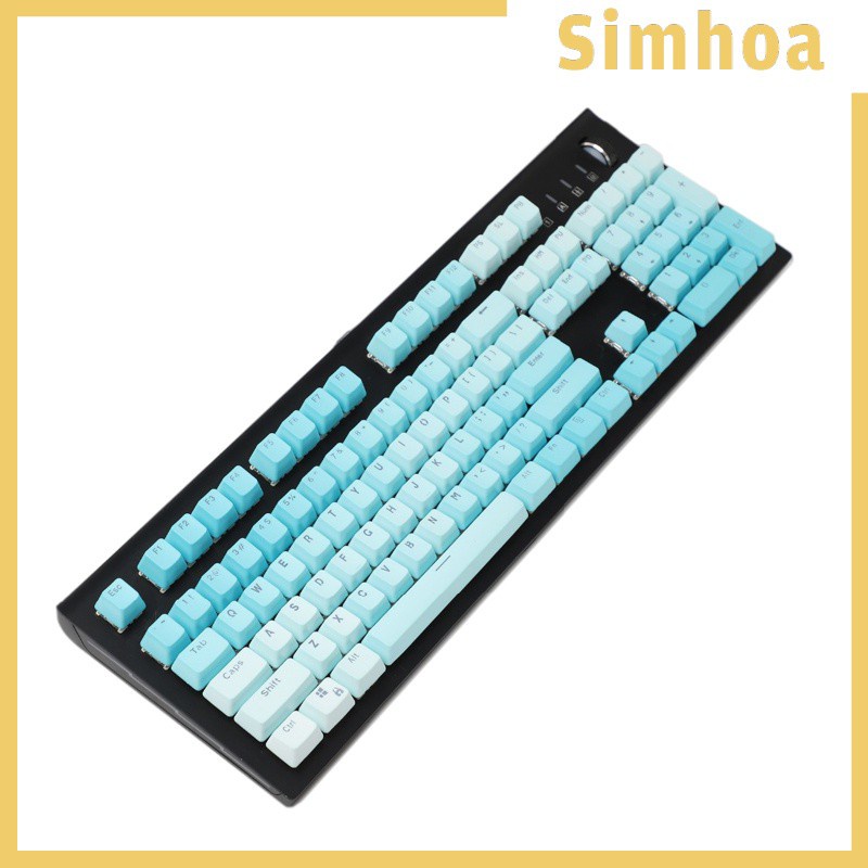 [SIMHOA] 104 Keys Mechanical Switch Keyboard Keycaps PBT Keycaps