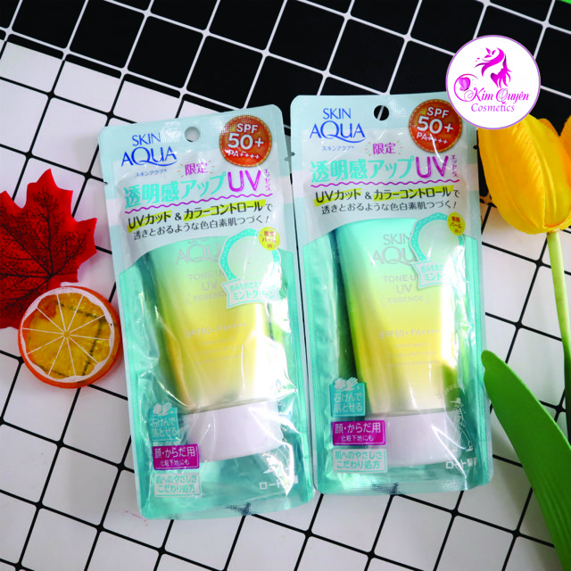 Kem chống nắng Sunplay Skin Aqua UV Tone Up SPF50+ PA++++ 50G