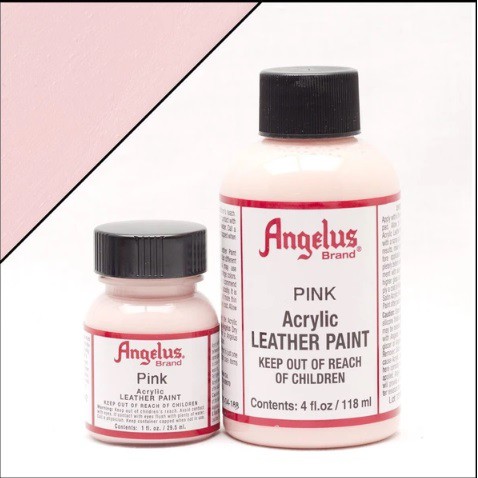 Pink - Màu Angelus Leather Paint | Màu sơn vẽ cho da, vải - màu custom giầy, túi chuyên dụng