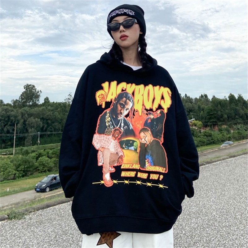 NRVP Áo Hoodie Dáng Rộng Thời Trang Hàn Quốc 2022 Dành Cho Nữ