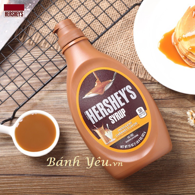 Syrup Caramen 623g - Sốt Caramel hiệu HERSHEY'S Mỹ