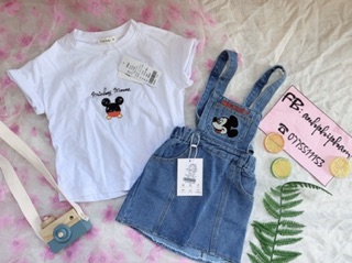Yếm mickey bé gái