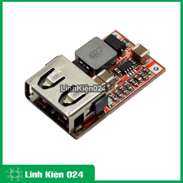 Module mạch sạc nhanh 5V 3A Input 6-24VDC