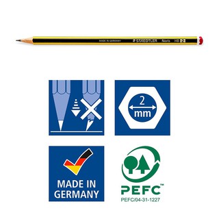 Bút Chì Đức Staedtler Sọc Vàng