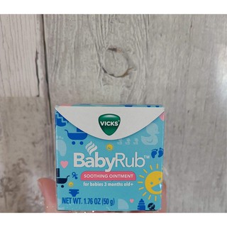 Dầu ấm ngực Vicks BabyRub (mẫu mới)