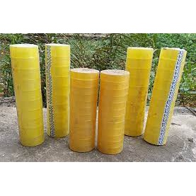 Băng dính trong văn phòng, băng keo dán vàng dán giấy, nhỏ mini, tiện dụng