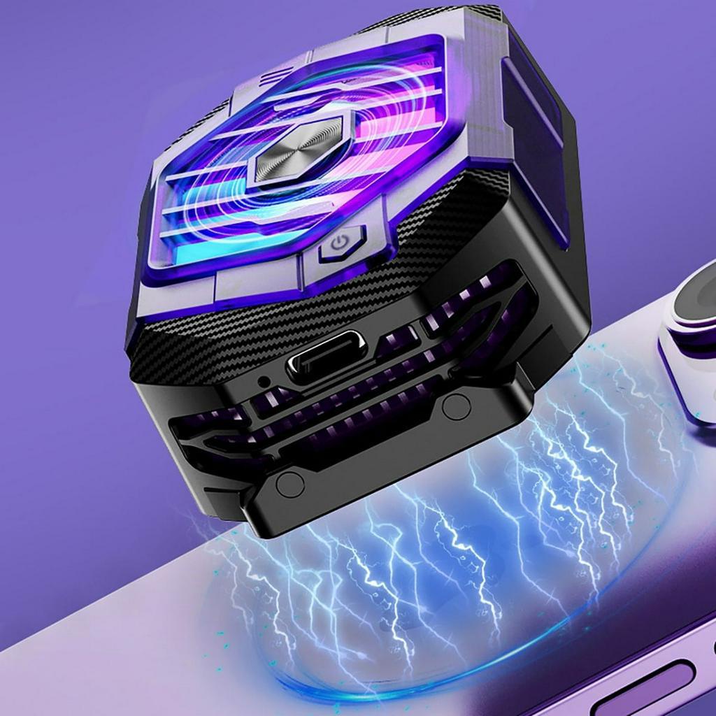 Quạt tản nhiệt Steam Deck Nintendo Switch sò lạnh từ tính X65 - Quạt tản nhiệt điện thoại