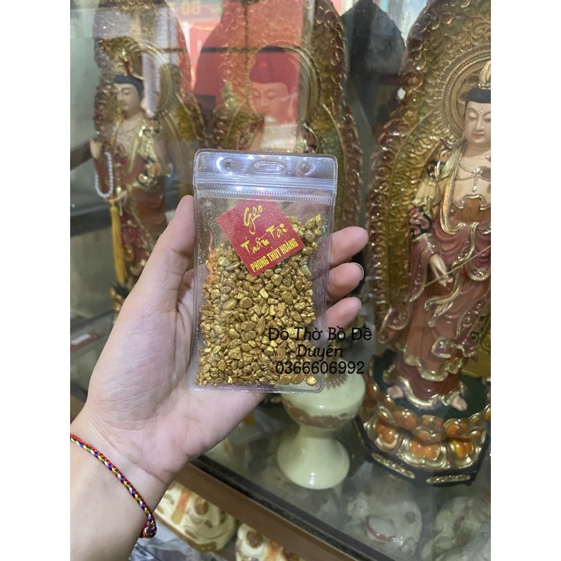 Gạo vàng thần tài phong thủy hoàng