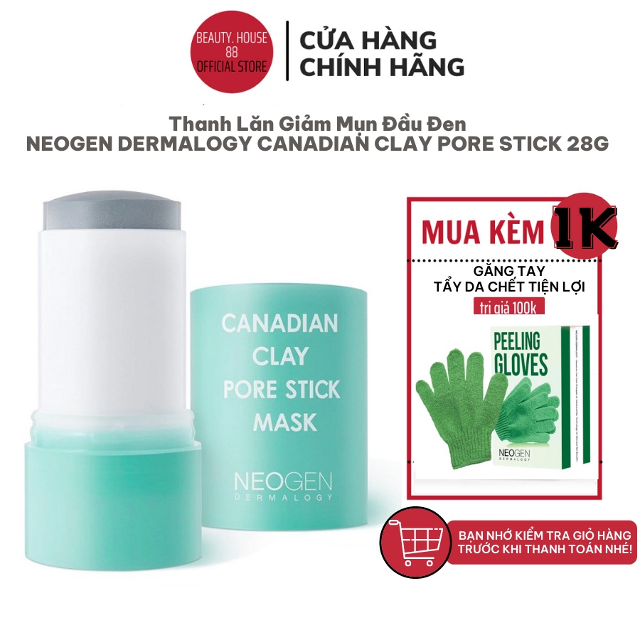 Thanh Lăn Đất Sét Neogen Canadian Clay Pore Stick mask