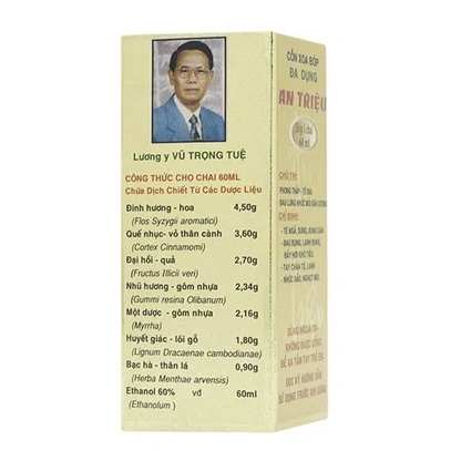 DẦU XOA BÓP AN TRIỆU - CỒN XOA BÓP AN TRIỆU - DÙNG CHO TÉ NGÃ, SƯNG, BÔNG GÂN