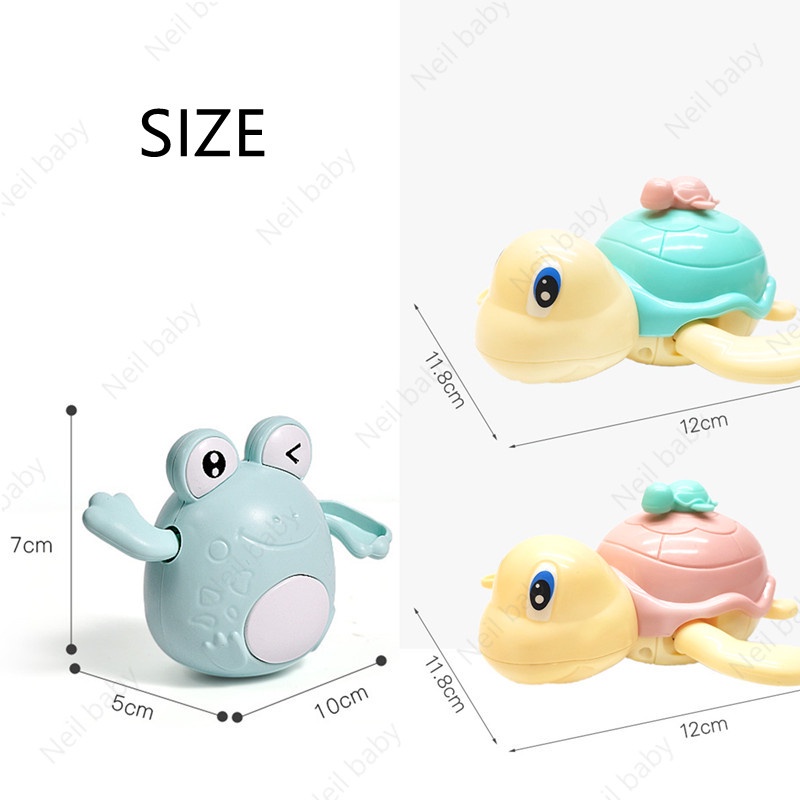 Đồ Chơi Hình Chú Rùa Bơi Trong Bồn Tắm Cho Bé