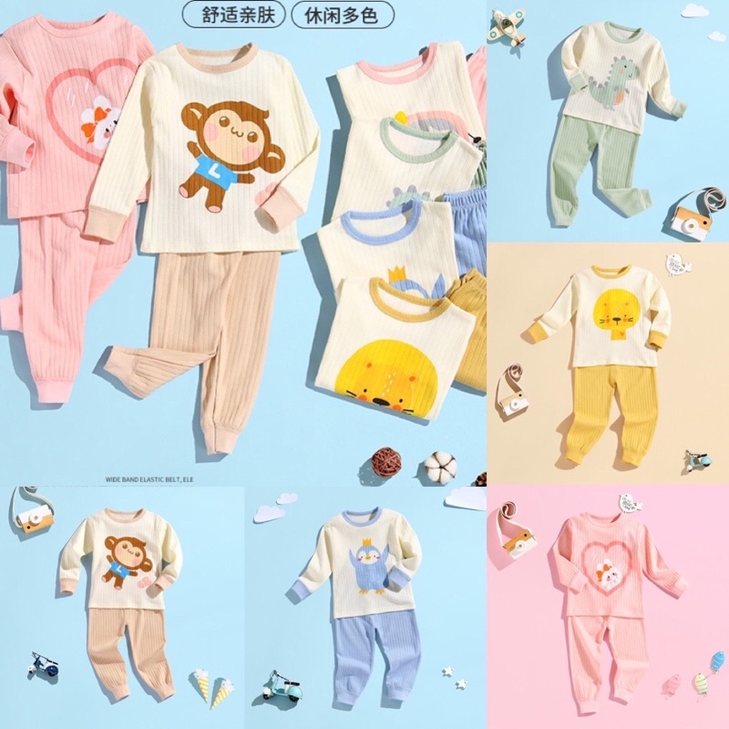 Bộ dài tay cho bé trai bé gái từ 10-22kg, hàng Quảng Châu cao cấp, cotton mềm đẹp