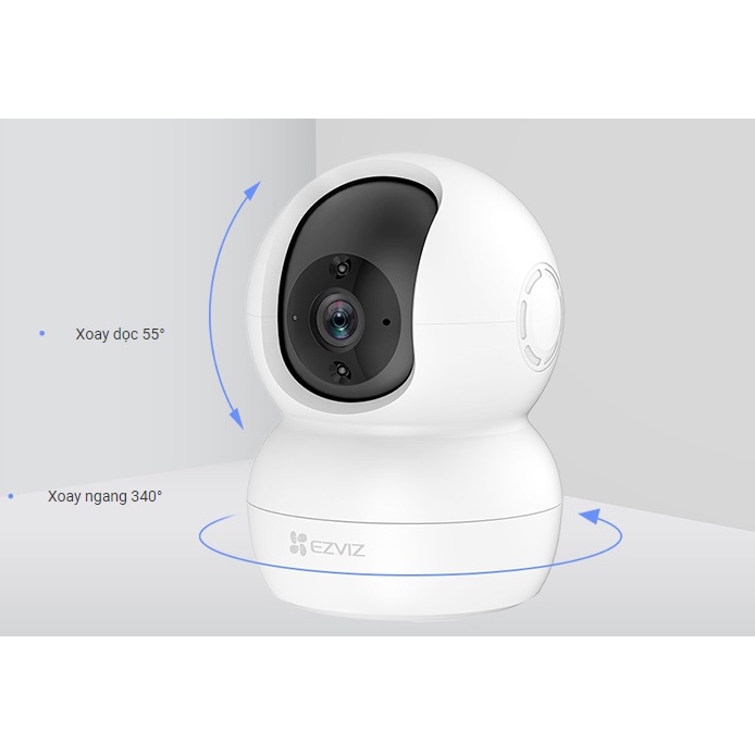 Camera IP hồng ngoại không dây 2.0 Megapixel EZVIZ TY2 1080P