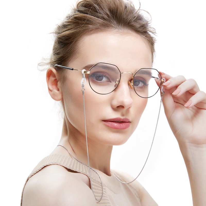 Dây Đeo Mắt Kính Bằng Kim Loại Ba Trong Một Đa Năng Thời Trang Hàn Quốc