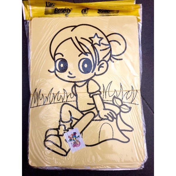 30 tranh cát khổ A4 không trùng mẫu