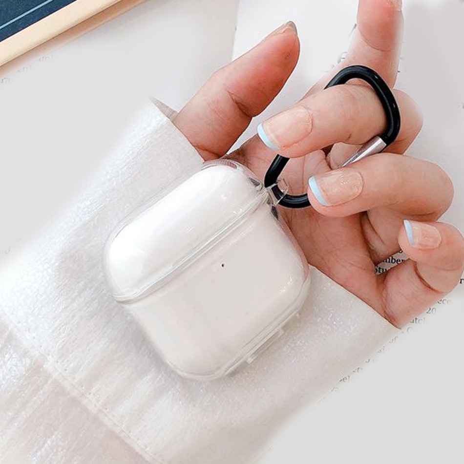 Vỏ Bảo Vệ Hộp Sạc Tai Nghe AirPods Pro 4 air pod Pro 5 / Pro 4 mini Trong Suốt Họa Tiết Hoa Xinh Xắn Ốp