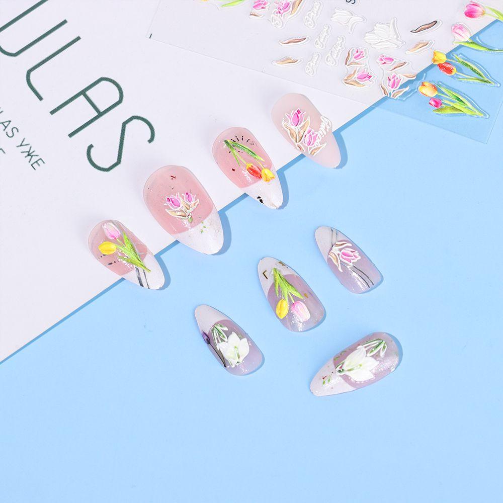 XIANTIN Miếng Dán Trang Trí Móng Tay Nghệ Thuật