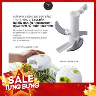 Dụng Cụ Xay Tỏi Ớt Bằng Tay Đa Năng Lock&Lock CKS308 / CKS309 / CKS310 / ... -Hàng nhập khẩu