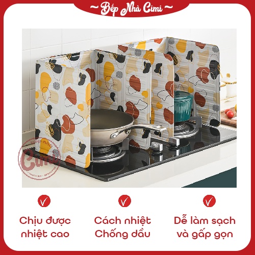 Tấm Chắn Dầu Mỡ Cho Nhà Bếp Tiện Dụng Dễ Dàng Vệ Sinh - Loại Dày - Size 32.5*84cm - Bếp Nhà CIMI