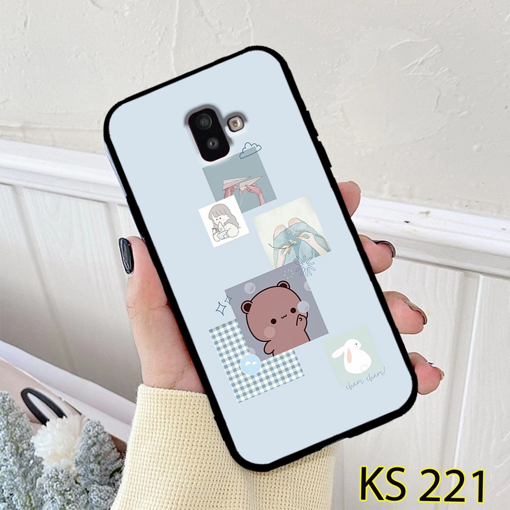 Ốp lưng Samsung J6-2018/J6 PLUS/J8-2018 in hình thỏ con_KINGSTORE.HN_Ốp SS  J6/J6 PLUS/J8