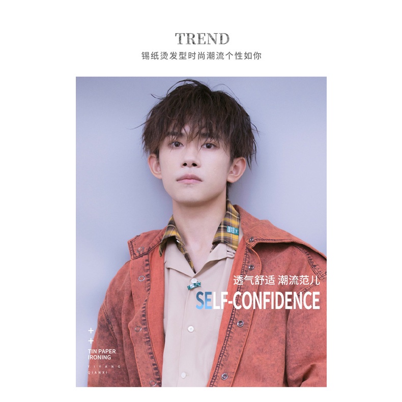 Tóc giả ngắn xoăn từ 100% thật dành cho nam