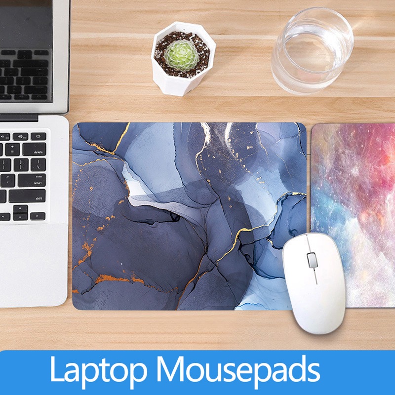 Miếng Lót Chuột Bằng silica gel Họa Tiết Đá Hoa Cương Cho Macbook touchpad