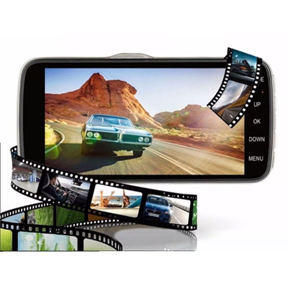 [kèm thẻ 32gb] Camera Hành Trình màn 3.6 inch Camera hành trình oto trước sau độ phân giải 1080p x004 màn 3.6 inch | BigBuy360 - bigbuy360.vn