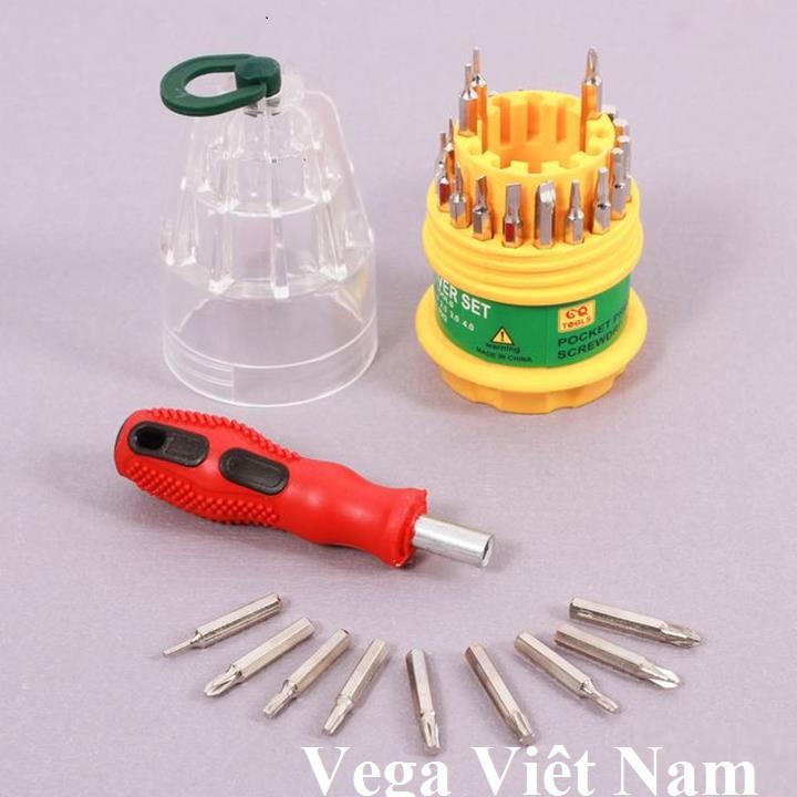 Combo 5 Bộ tua vít đa năng 31 món chuyên dụng