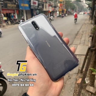 Ốp lưng silicon dẻo trong suốt Nokia 2.3 loại A cao cấp