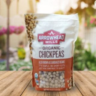 Đậu gà hữu cơ arrowheal mills 453g