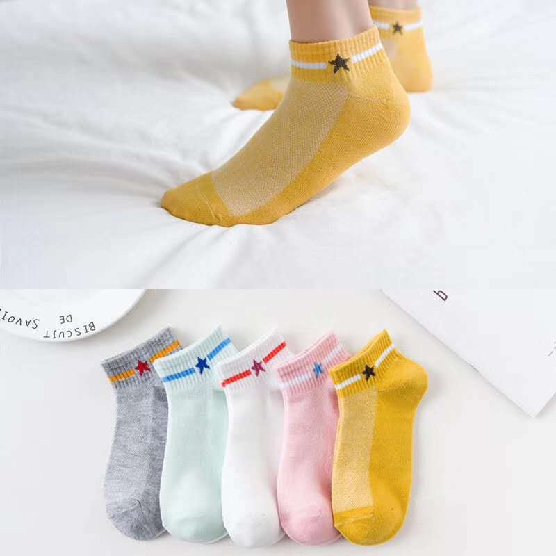 Tất mỏng cổ thuyền thoáng khí phong cách thời trang xuân hè dành cho nữ