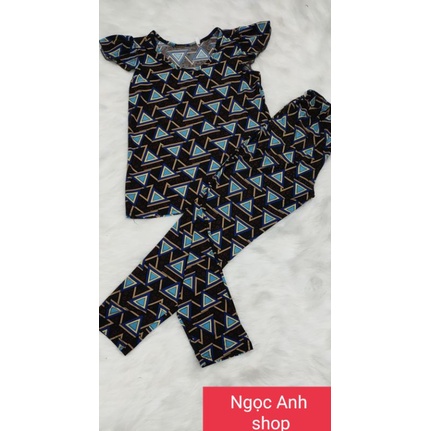 Bộ tay ngắn quần dài thun solen nhung,lạnh hàn ,aty loại 1