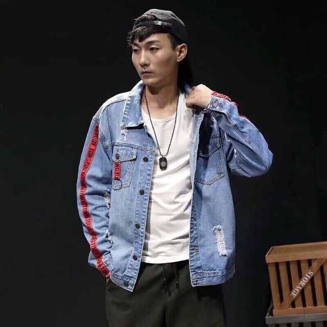 Áo khoác jean nam phối kiểu nhiều màu cao cấp MIX09 - Freeship 99K - Mua Ngay