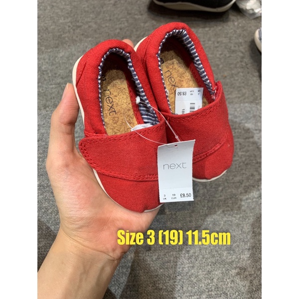 giầy next slipon bé trai