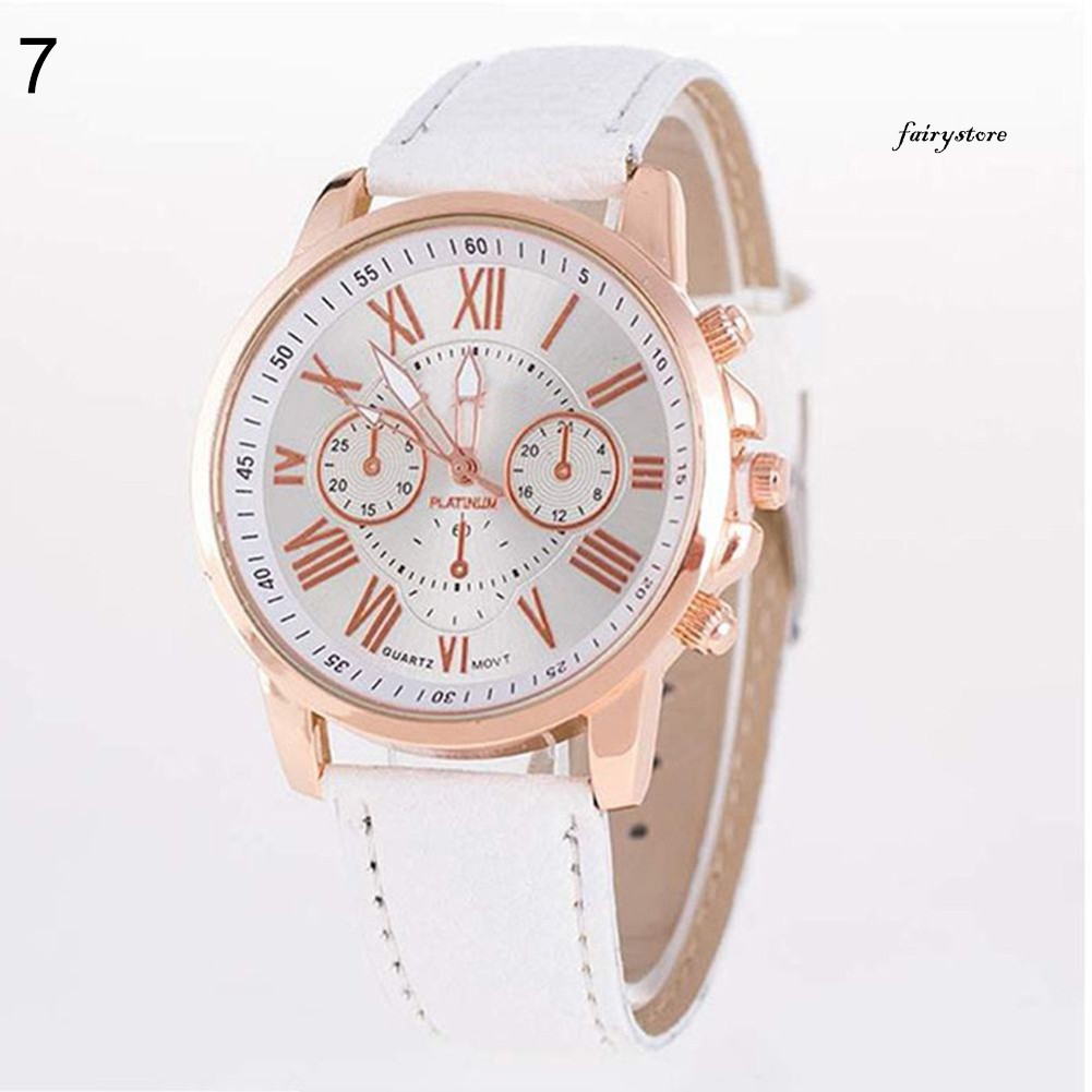 Đồng Hồ Nữ Dây Giả Da Thời Trang