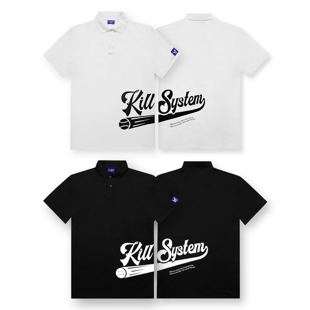 ÁO THUN POLO KILLSYSTEM BÓNG CHÀY [KILL SYSTEM]
