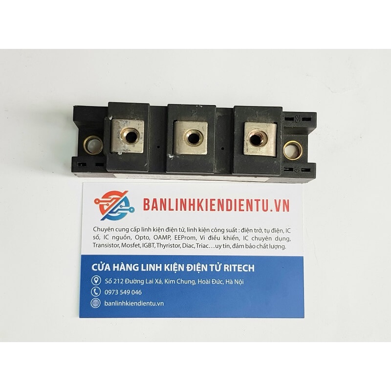 DD100KB160S Diode kép 100A 1600V (hàng tháo máy)